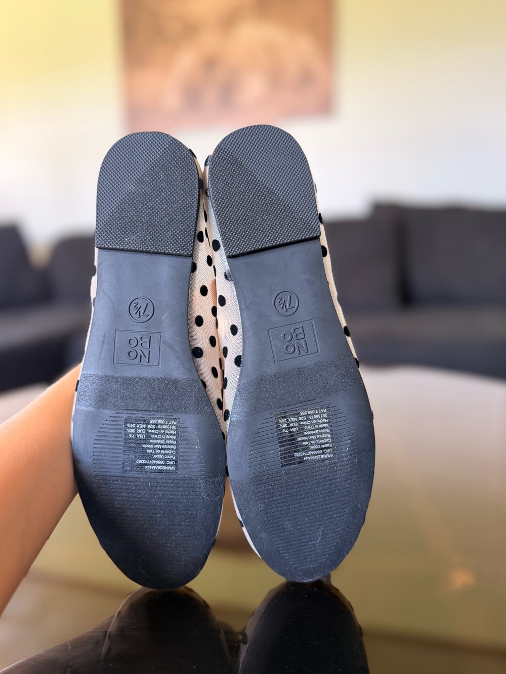 polka dot ballet flats - Picture 10 of 12